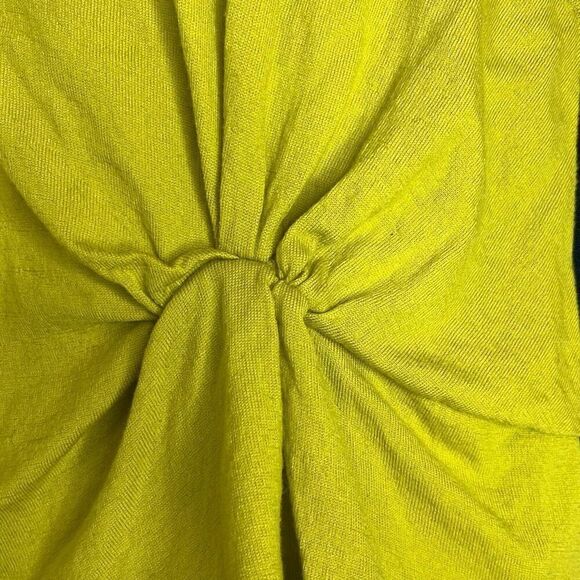 Nina Ricci Green Black Colorblock Knot Detail Wool Top Small Workwear Luxury - Picture 4 of 10